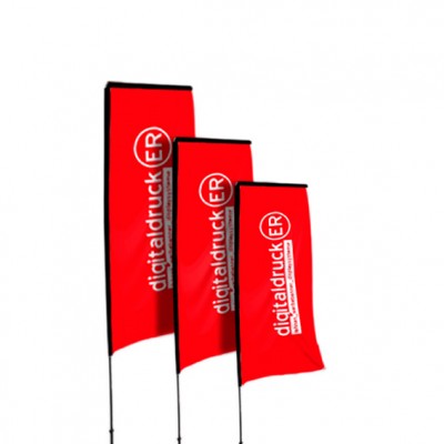 MASTIL RECTO ALUMINIO 320*80 CMS PARA BANDERA PUBLICITARIA (C10)